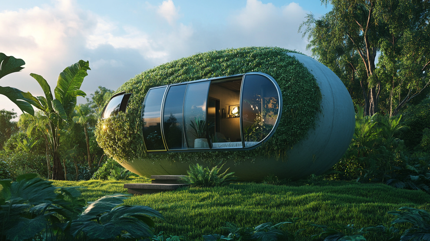 Innovative Uses of Smart Capsule House for Sustainable Living Challenges