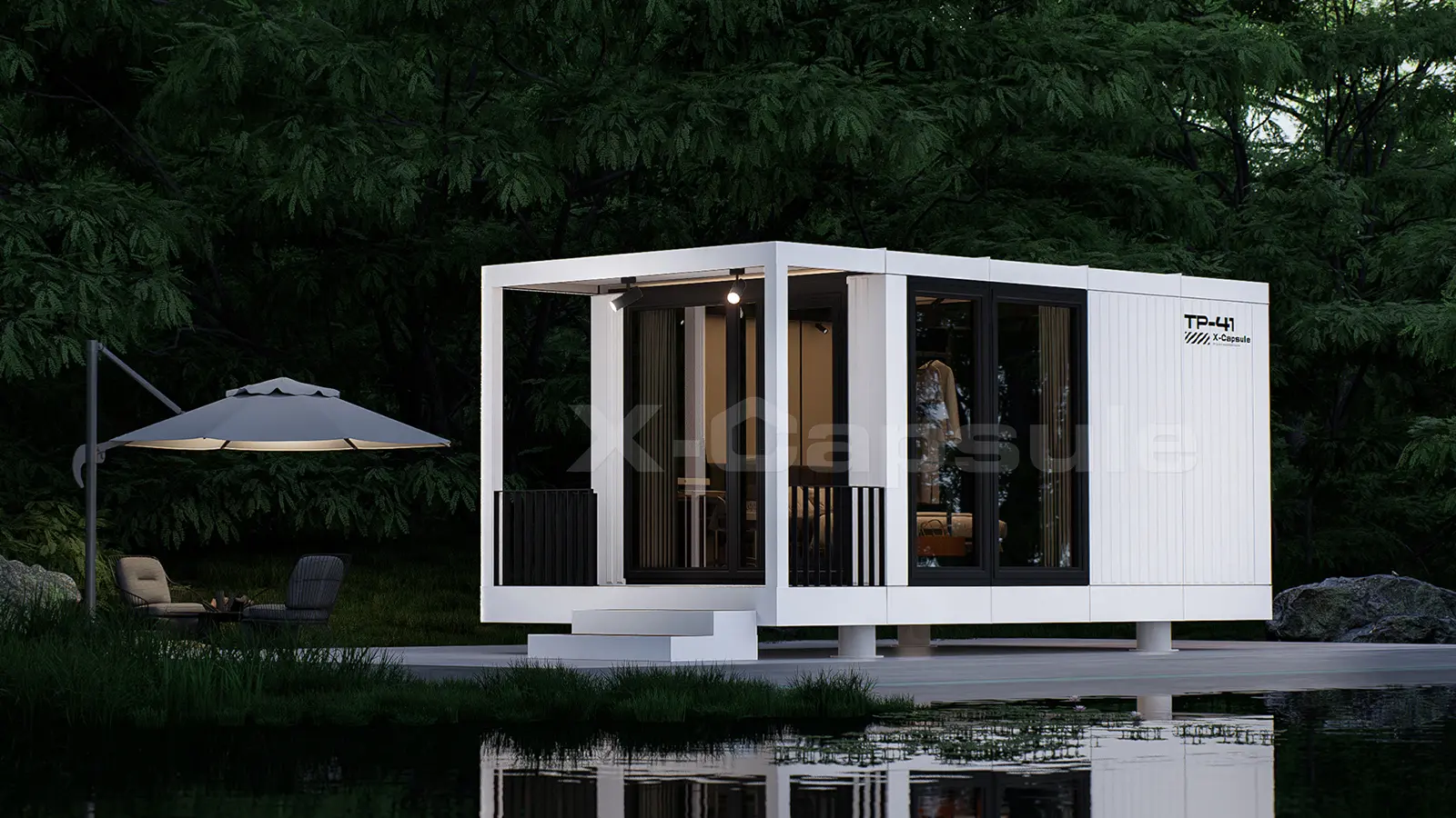 <em>Turan-TP41</em><br>Modular Prefabricated Housing With A Built-In Terrace