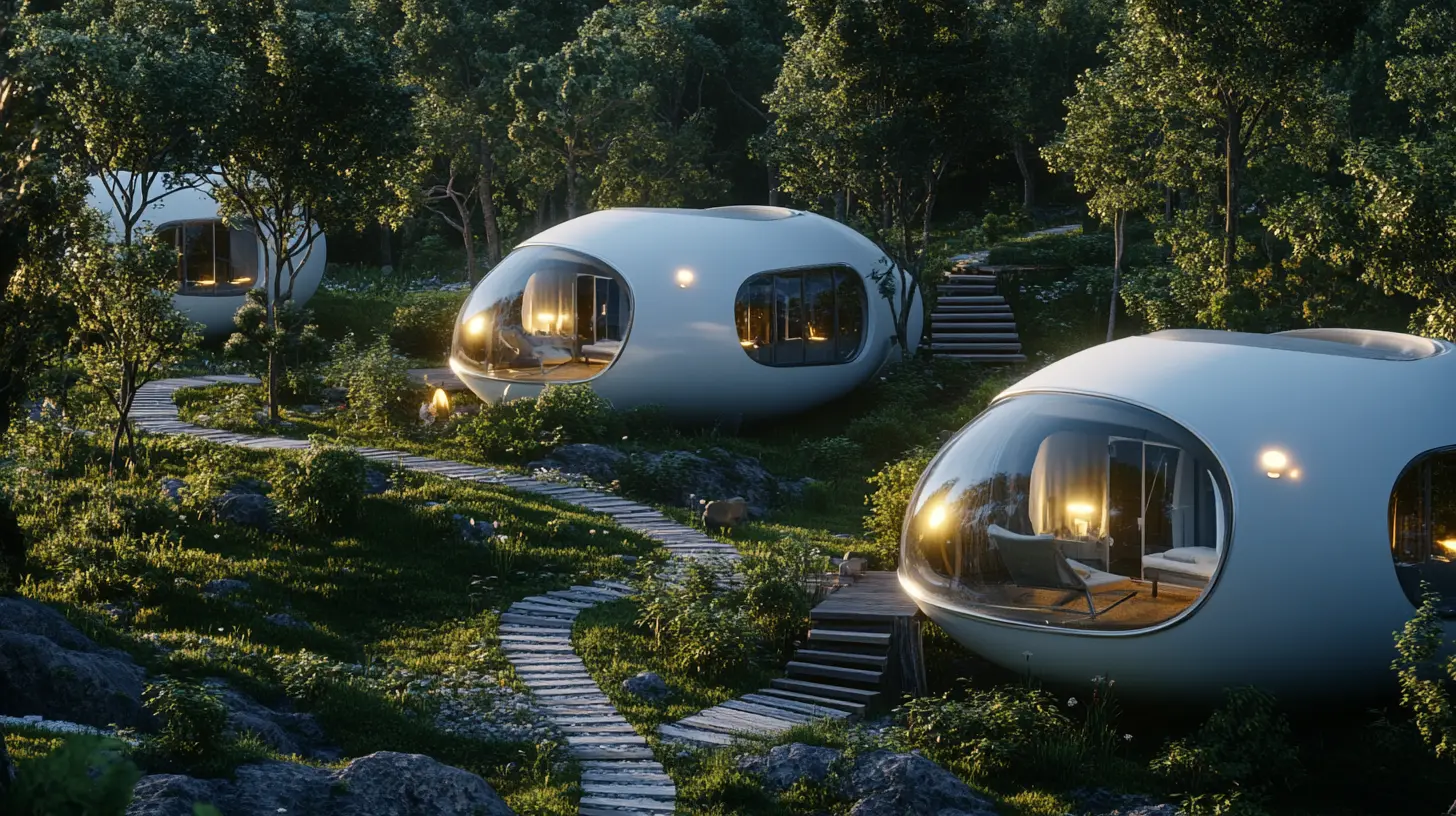 5 Reasons Modular Space Capsule Homes are the Future of Sustainable Living