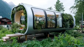 Innovative Uses of Smart Capsule House for Sustainable Living Challenges