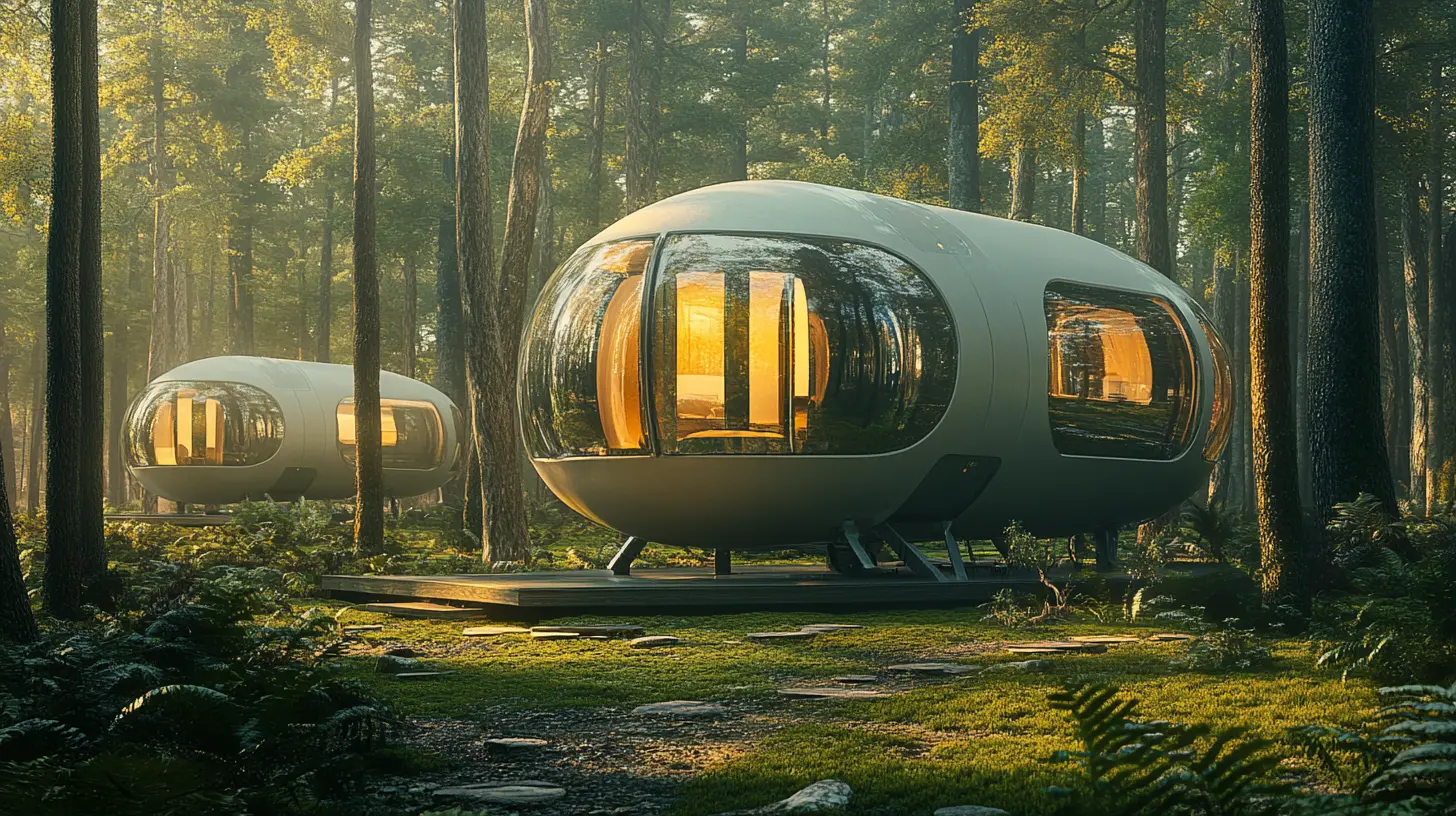 5 Reasons Modular Space Capsule Homes are the Future of Sustainable Living
